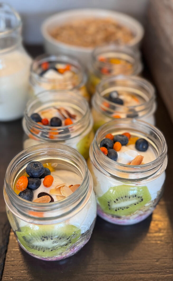 Poachedd Egg on Parsnip Rosti